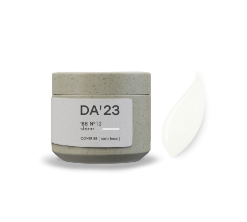 База для нігтів DA_23 Cover base BB SHINE №12, 15 мл
