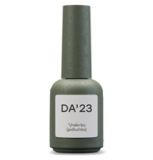 База для нігтів DA_23 Rubber base Underlay, підложка прозора, 8 мл