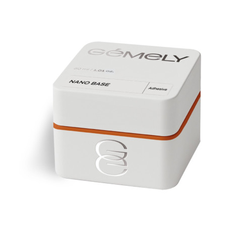 База для нігтів Gemely Nano base, адгезивна, 30 мл