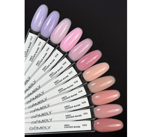 Gemely Neo Cover base nail polish №014, 30 ml