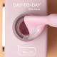База для нігтів HEYLOVE Flow base Day-to-day, молочно-рожева, 15 мл