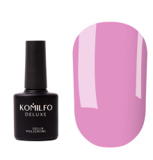 База для ногтей Komilfo Color Base Candy Pink, розово-фиолетовая полупрозрачная, 8 мл