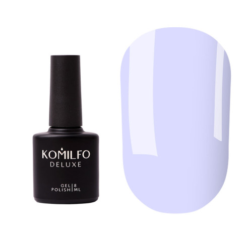 Base for nails Komilfo Color Base Cerulean Blue, cornflower translucent, 8 ml