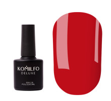 Base for nails Komilfo Color Base Confident Red, classic red, 8 ml