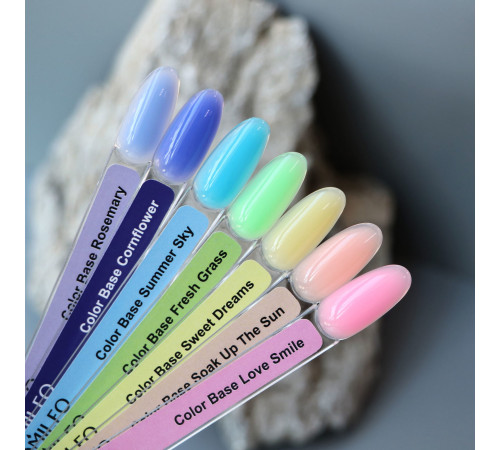 Base for nails Komilfo Color Base Cornflower, cornflower, 8 ml