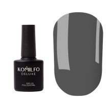 База для нігтів Komilfo Color Base Dense Fog, темно-сіра, 8 мл