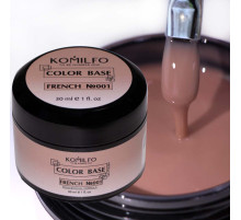 База для нігтів Komilfo Color Base French 001, 30 мл банка