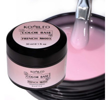 База для нігтів Komilfo Color Base French 003, 30 мл банка