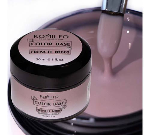 База для нігтів Komilfo Color Base French 005, 30 мл банка