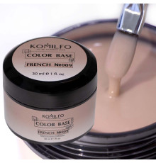 База для ногтей Komilfo Color Base French 009, 30 мл банка