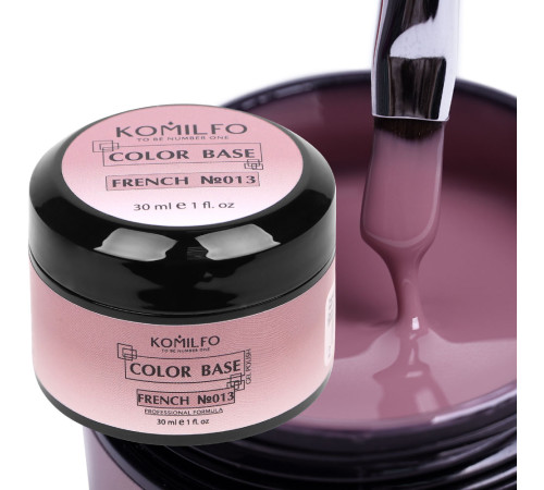База для нігтів Komilfo Color Base French 013, 30 мл банка