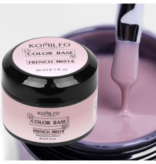 База для нігтів Komilfo Color Base French 014, 30 мл банка
