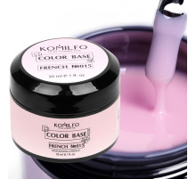 База для нігтів Komilfo Color Base French 015, 30 мл банка