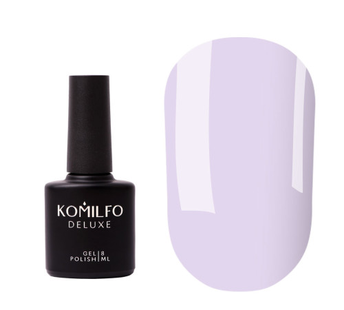 База для нігтів Komilfo Color Base French Lilac, ніжно-лілова, 8 мл