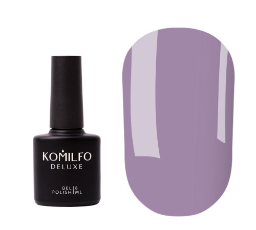 База для нігтів Komilfo Color Base Purple Smoke, димчато-ліловий, 8 ml