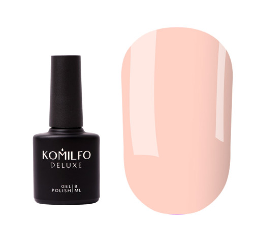 База для нігтів Komilfo Color Base Soak Up The Sun, персикова, 8 мл