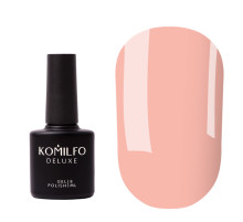 База для нігтів Komilfo Color Base Sunkissed Orange, ніжно-помаранчева напівпрозора, 8 мл