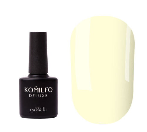 База для ногтей Komilfo Color Base Sweet Dreams, желтая, 8 мл