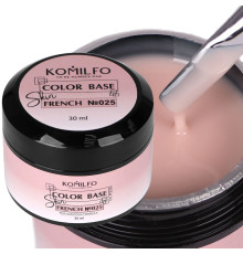 База для нігтів Komilfo Color French Base SKIN 025, 30 мл банка