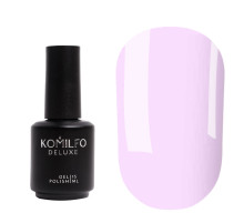 База для нігтів Komilfo Milky Violet, молочно-фіолетова, 15 мл