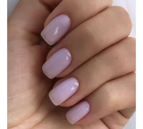 База для нігтів Komilfo Milky Violet, молочно-фіолетова, 8 мл