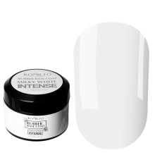База для ногтей Komilfo Milky White Intense, белая, банка 30 мл