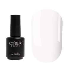 База для ногтей Komilfo Milky White, молочно-белая, 15 мл