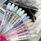 Base for nails Komilfo Potal Base P006, blue with potal, 8 ml