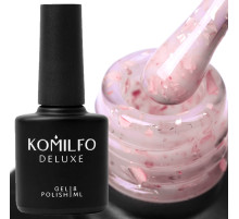 Nail base Komilfo Potal Base P017 beige-pink with pink potal, 8 ml