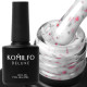 Komilfo Potal Base P018, white with pink and black potal, 8 ml