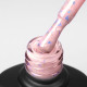 Base for nails Komilfo Potal Base P023, milky pink with potal, 8 ml