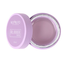 База для ногтей Komilfo Rubber Base Coat каучуковая, банка, 30 мл