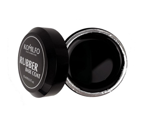Komilfo Rubber Base Coat rubber base for nails, without a brush, 15 ml