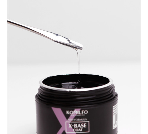База для нігтів Komilfo X-Base Coat NEW FORMULA банка, 30 мл
