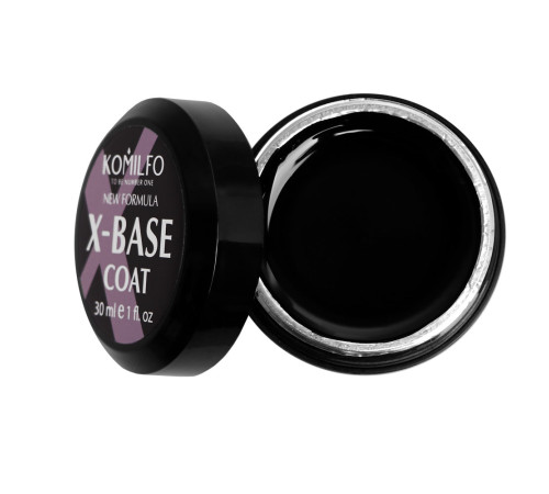 База для нігтів Komilfo X-Base Coat NEW FORMULA банка, 30 мл