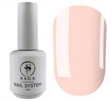 Saga Elastic Nail Base Coat No. 03, Peach, 15 ml