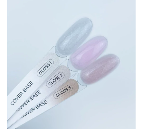 База для нігтів Touch Cover base Gloss №01, молочна, 13 мл