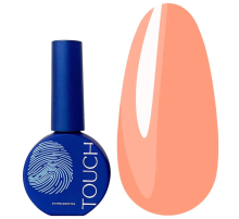 База для нігтів Touch Cover base Peach, персикова, 13 мл