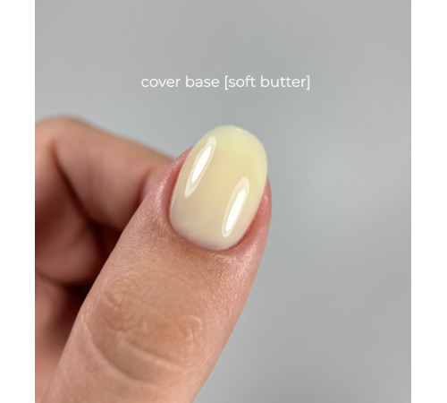 База для нігтів Touch Cover base Soft Butter,вершково-лимонна,13 мл