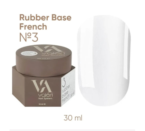 База для нігтів Valeri Rubber Base French №003, 30 мл