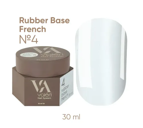 База для нігтів Valeri Rubber Base French №004, 30 мл