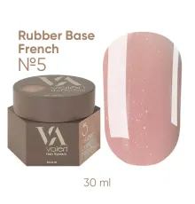 База для нігтів Valeri Rubber Base French №005, 30 мл