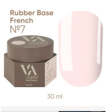 База для ногтей Valeri Rubber Base French №007, 30 мл