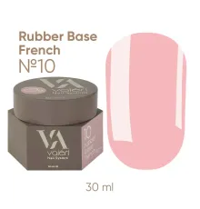 Nail base Valeri Rubber Base French No. 010, 30 ml
