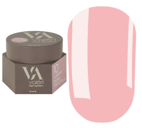 База для ногтей Valeri Rubber Base French №010, 30 мл