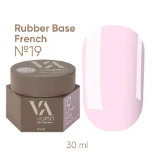 Nail base Valeri Rubber Base French No. 019, 30 ml