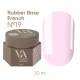 Nail base Valeri Rubber Base French No. 019, 30 ml
