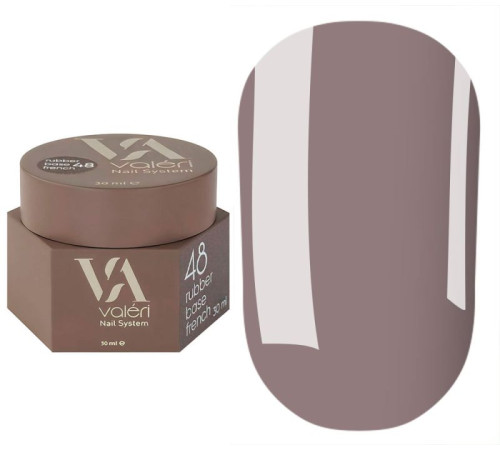 База для нігтів Valeri Rubber Base French №048, 30 мл