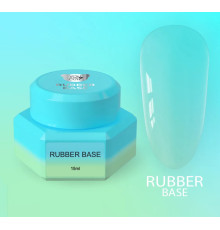 База для ногтей YouAreCute Rubber base, прозрачная, 15 мл