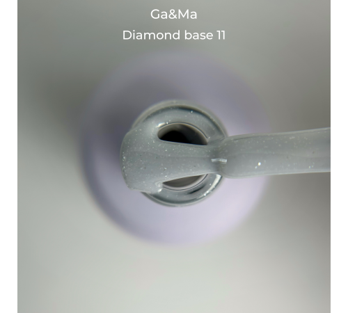 База камуфлююча GaMa Cover base Diamond №11, сіра, 15 мл
